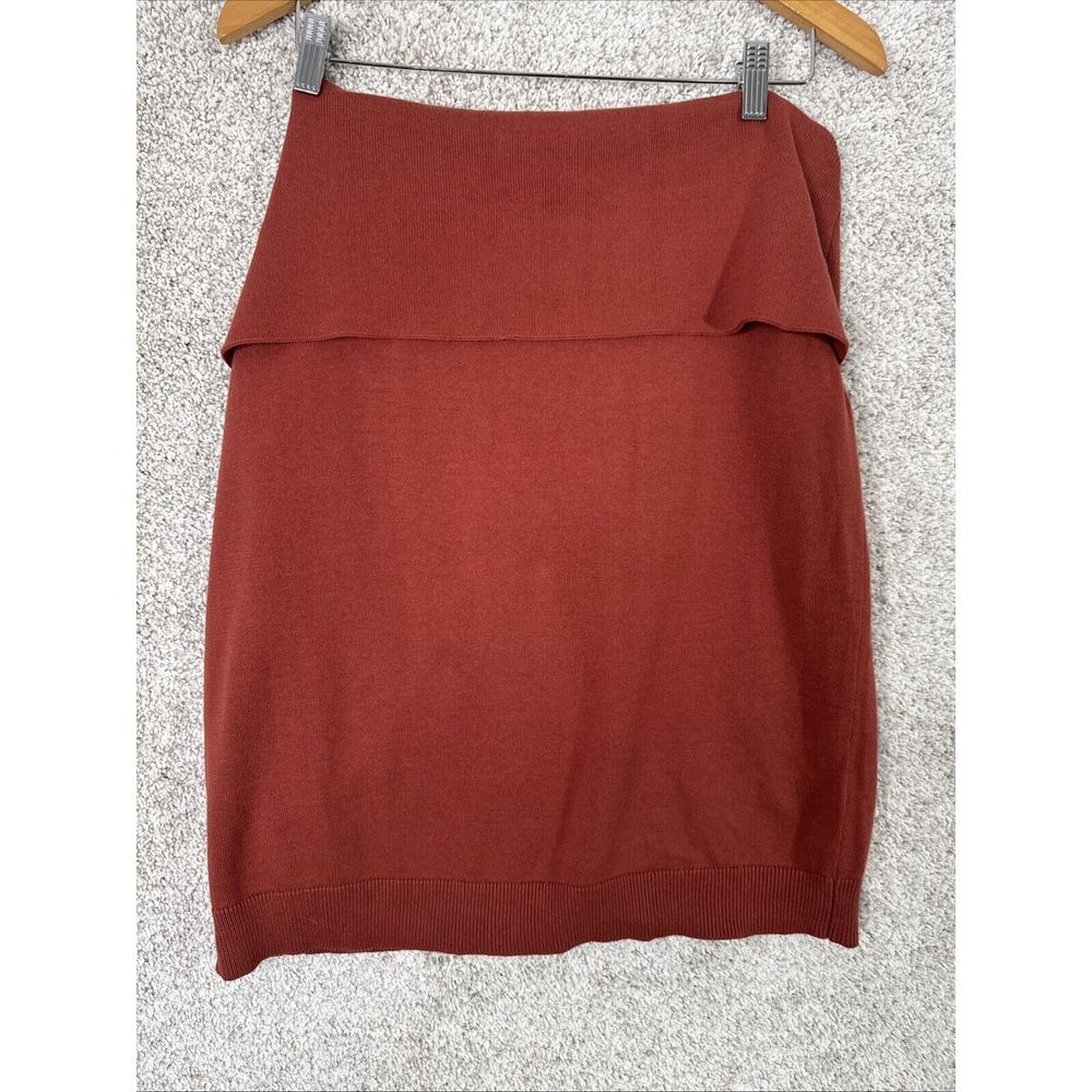 Venus Rust Knit Off The Shoulder‎ Sweater - Size XL